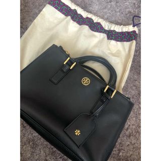 トリーバーチ(Tory Burch)のTORY BURCH ハンドバッグ ショルダー付き 黒(ハンドバッグ)