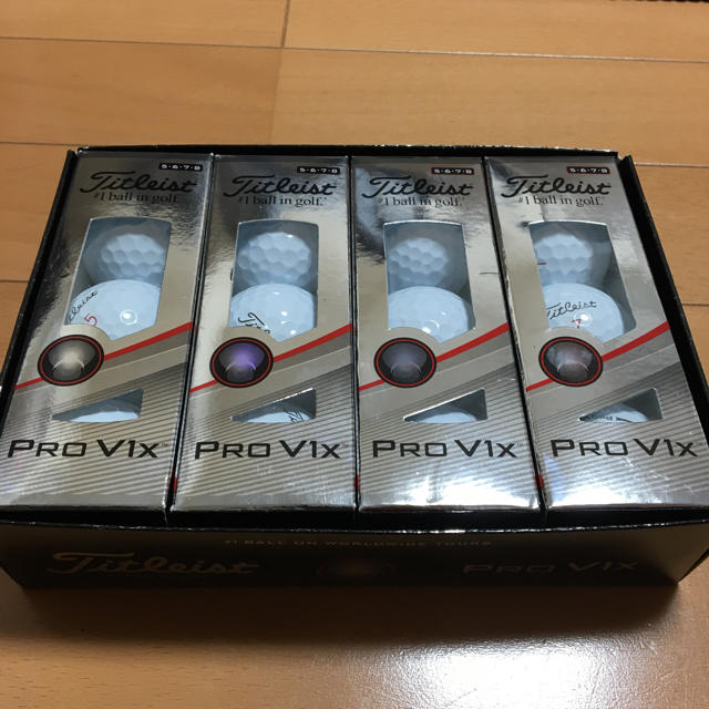 Titleist(タイトリスト)のタイトリスト  Pro V1X チケットのスポーツ(ゴルフ)の商品写真