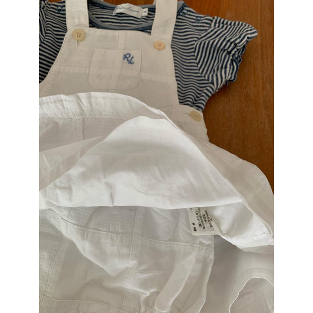 Ralph Lauren(ラルフローレン)のラルフローレン キッズ スカート ワンピース ブルマ 70 キッズ/ベビー/マタニティのベビー服(~85cm)(ワンピース)の商品写真