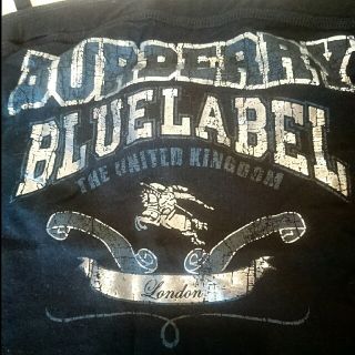 バーバリーブルーレーベル(BURBERRY BLUE LABEL)のBURBERRY BLUE LABEL ロゴプリントトップス キャミ(キャミソール)