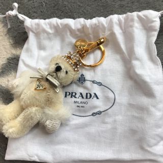 プラダ(PRADA)のPRADA ベアチャーム 正規品 レア(キーホルダー)