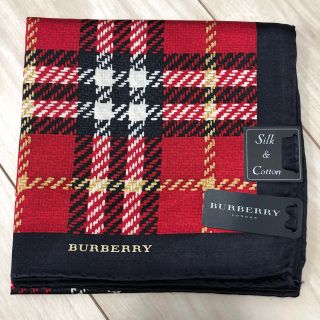 バーバリー(BURBERRY)のBURBERRY シルク&コットン ハンカチ(ハンカチ)