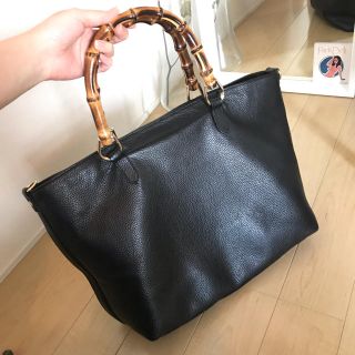 ドゥーズィエムクラス(DEUXIEME CLASSE)のDeuxieme Classe購入 バンブーバッグ 美品(トートバッグ)