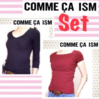 コムサイズム(COMME CA ISM)のコムサイズム お買い得セット♪(カットソー(長袖/七分))