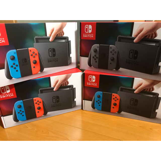 贈る結婚祝い Switch Nintendo - 4個セット ニンテンドースイッチ Switch Nintendo 家庭用ゲーム機本体