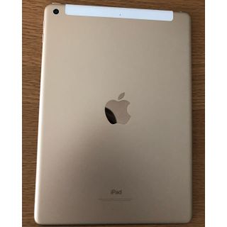 アイパッド(iPad)のiPad 5 128G wifi+cellular gold おまけあり 美品(タブレット)