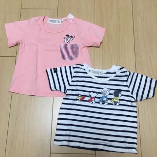 スヌーピー(SNOOPY)のスヌーピーTシャツ 2枚セット(Ｔシャツ)