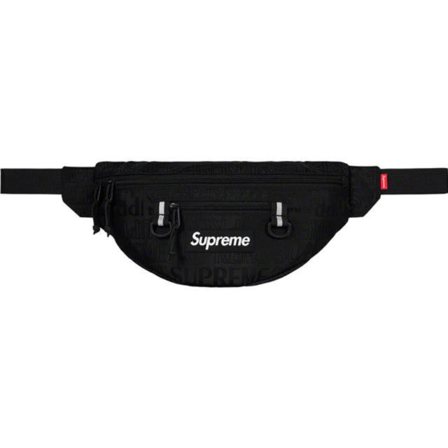 Supreme(シュプリーム)のSupreme 19SS waist bag 黒  レディースのバッグ(ボディバッグ/ウエストポーチ)の商品写真