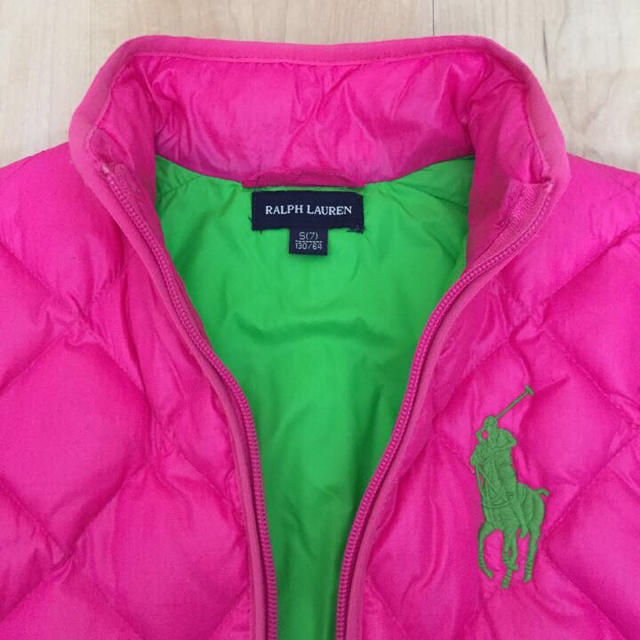 Ralph Lauren(ラルフローレン)のhepopu様専用☆★ラルフローレンRALPH LAUREN☆ベスト130cm  キッズ/ベビー/マタニティのキッズ服女の子用(90cm~)(ジャケット/上着)の商品写真