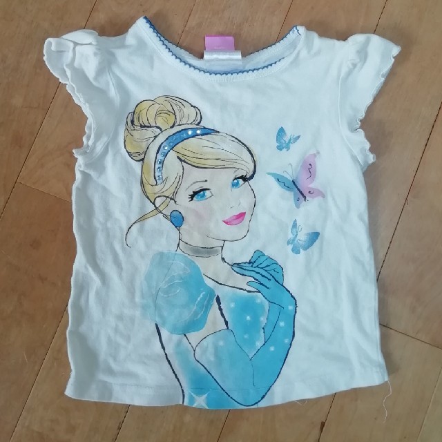 Disney(ディズニー)のシンデレラ　Tシャツ&スカートセット キッズ/ベビー/マタニティのキッズ服女の子用(90cm~)(Tシャツ/カットソー)の商品写真