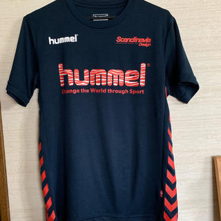 ヒュンメル(hummel)のヒュンメル サッカープラシャツ Sサイズ(ウェア)