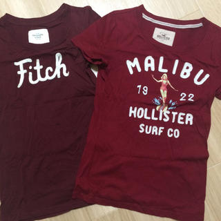 アバクロンビーアンドフィッチ(Abercrombie&Fitch)のアバクロ&ホリスターTシャツセット(Tシャツ(半袖/袖なし))