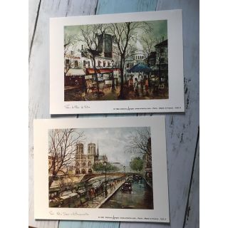 フランス風景画カード(絵画/タペストリー)