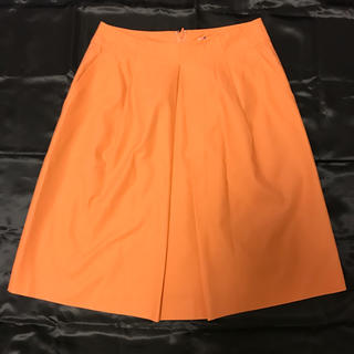 ボールジィ(Ballsey)の美品！BALLSEY 春夏物 スカート オレンジ(ひざ丈スカート)