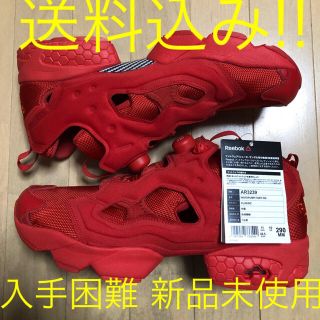 リーボック(Reebok)のREEBOK リーボック インスタ ポンプフューリー INSTAPUMP RED(スニーカー)