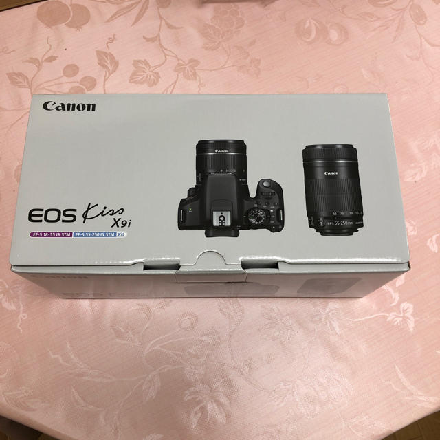 売り値】Canon 二台canonEOSKissX9EF-S18-55ISSTM新品キャノン一眼レフの通販 by yuu's  shop｜キヤノンならラクマデジタル一眼