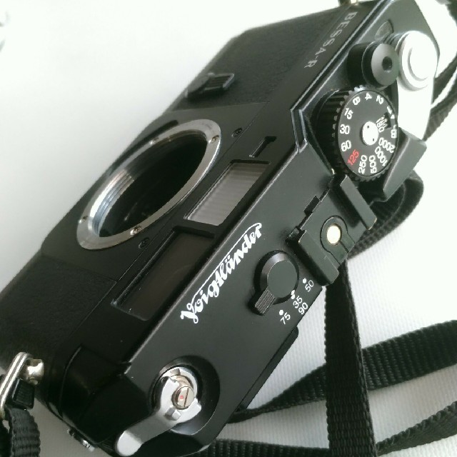 LEICA(ライカ)のBESSA-R 動作確認済、ベッサR 黒 スマホ/家電/カメラのカメラ(フィルムカメラ)の商品写真
