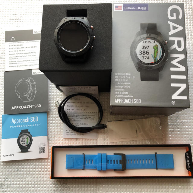 GARMIN(ガーミン)のガーミンアプローチs60ブラック スポーツ/アウトドアのゴルフ(その他)の商品写真