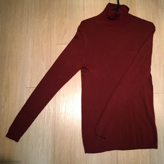 ムジルシリョウヒン(MUJI (無印良品))のタートルネックセーター(ニット/セーター)