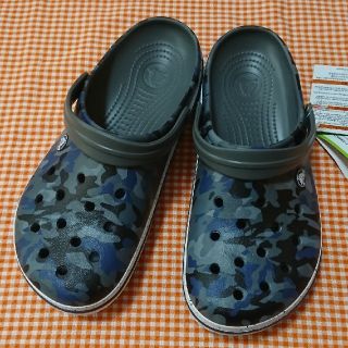 クロックス(crocs)のコーディー様専用クロックス clocband graphicⅢ camo グレー(サンダル)