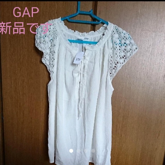 GAP(ギャップ)の新品gap フレンチスリーブ トップス レディースのトップス(カットソー(半袖/袖なし))の商品写真