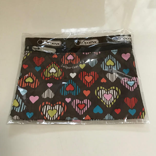 LeSportsac(レスポートサック)の新品☆レスポートサック フラットポーチ レディースのファッション小物(ポーチ)の商品写真