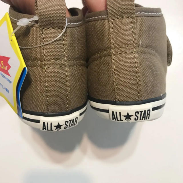 CONVERSE(コンバース)のコンバーススニーカー☆新品 ブラウン 14.0 キッズ/ベビー/マタニティのベビー靴/シューズ(~14cm)(スニーカー)の商品写真