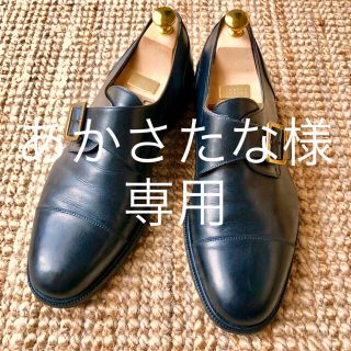 サルヴァトーレフェラガモ(Salvatore Ferragamo)の※専用 サルバトーレフェラガモ シングルモンクストラップ 黒(ドレス/ビジネス)