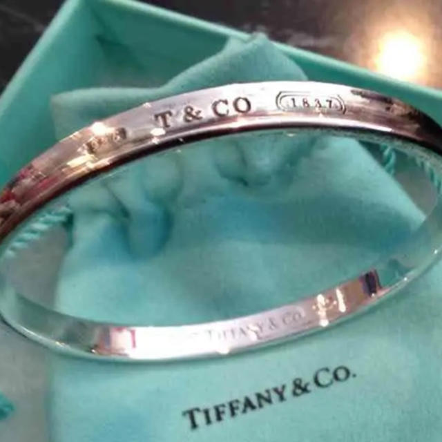 希少 黒入荷！ Tiffany & Co. - TIFFANY 1837 SVバングル超美品 ブレスレット+バングル