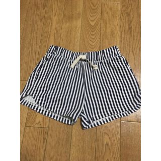 ザラ(ZARA)の【値下げ】Zara Giris ストライプ ショートパンツ サイズ122(パンツ/スパッツ)