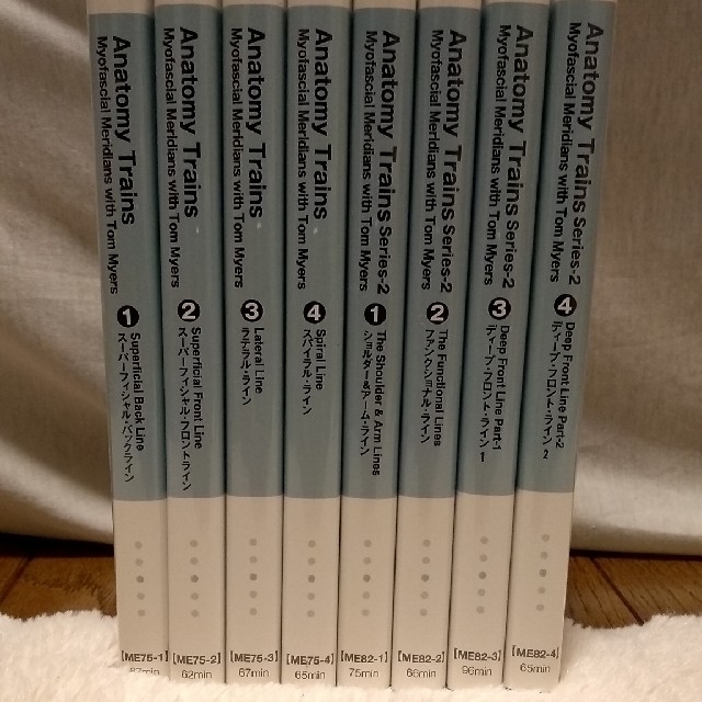 アナトミートレイン　series1,2 　DVD8巻セット
