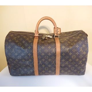 ルイヴィトン(LOUIS VUITTON)の【中古品】ルイヴィトン ボストンバッグ キーポル 50 モノグラム(ボストンバッグ)