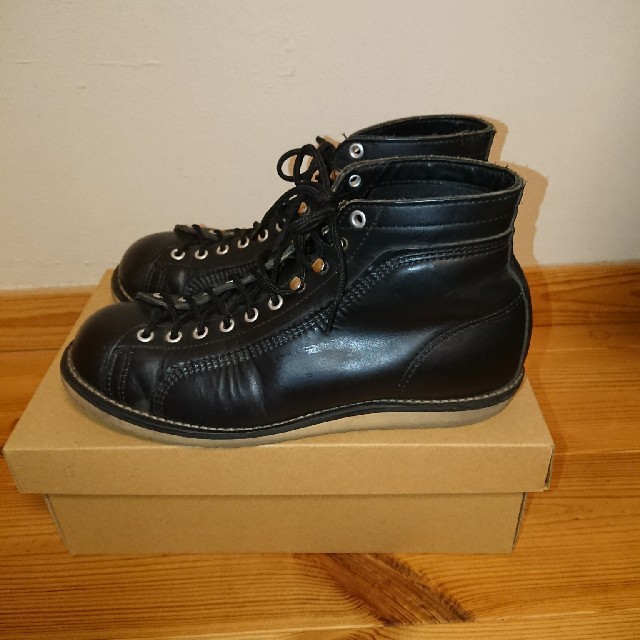 《スペイン製》ブーツ　黒　26.5cm メンズの靴/シューズ(ブーツ)の商品写真