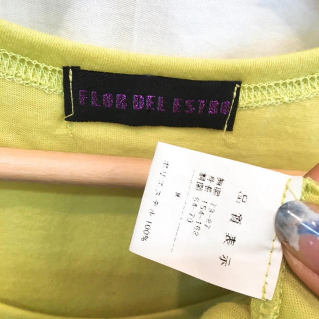 ROSE BUD(ローズバッド)のセレクトショップ購入 ロゴTシャツ サーフTシャツ グリーン 美品 レディースのトップス(Tシャツ(半袖/袖なし))の商品写真