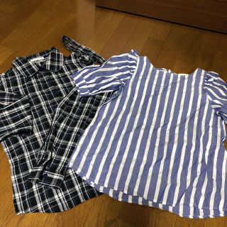 ダブルクローゼット(w closet)のブラウス♡2枚セット(シャツ/ブラウス(長袖/七分))