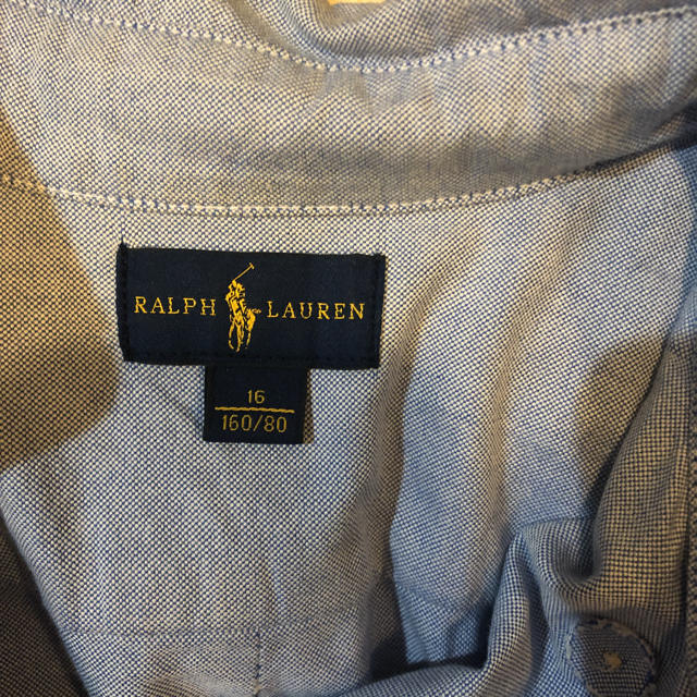 Ralph Lauren(ラルフローレン)の大人も着用可！ラルフローレンデニムシャツ キッズ/ベビー/マタニティのキッズ服男の子用(90cm~)(ブラウス)の商品写真