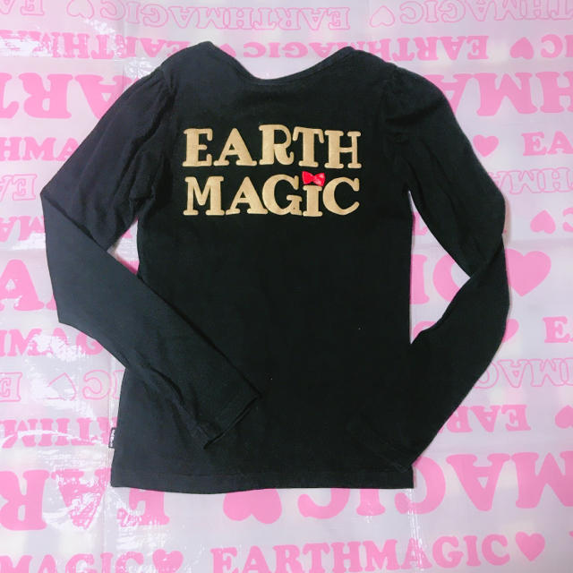 EARTHMAGIC(アースマジック)のアースマジック カーディガン キッズ/ベビー/マタニティのキッズ服女の子用(90cm~)(カーディガン)の商品写真