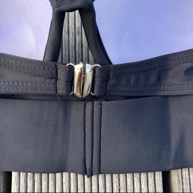 ブラック シンプル バンドゥビキニ レディースの水着/浴衣(水着)の商品写真