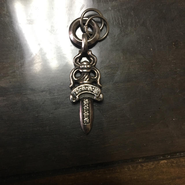 Chrome Hearts(クロムハーツ)のクロムハーツ ダガーダイヤチャーム メンズのアクセサリー(ネックレス)の商品写真