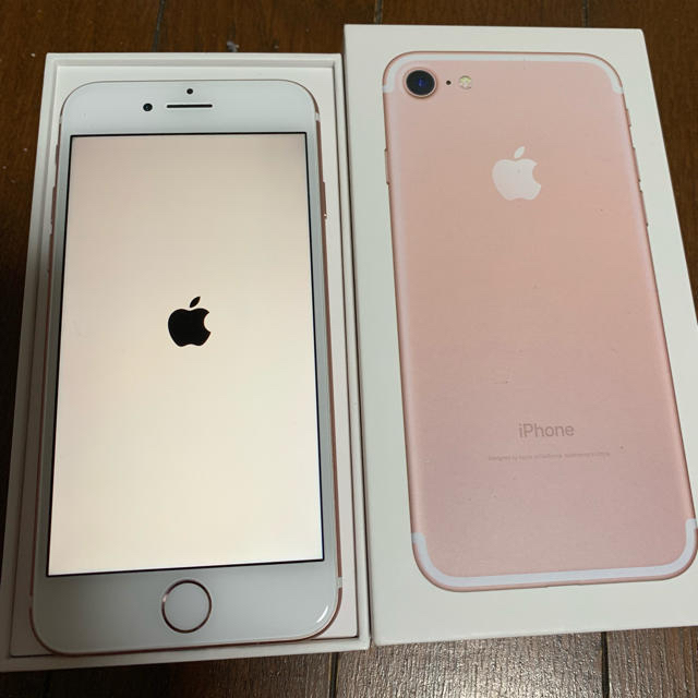 iPhone7 128G ローズゴールド