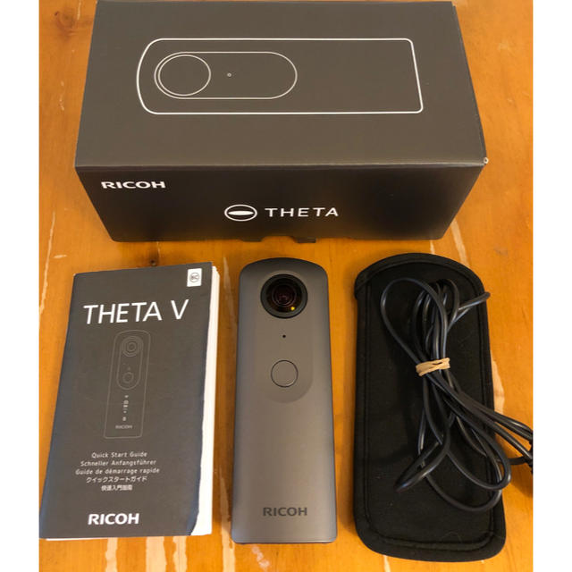 美品】RICOH THETA V 360度カメラ 全天球＜おまけ三脚付き＞ - www ...