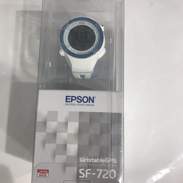 EPSON(エプソン)のEPSON SF-720 wristable GPS スポーツ/アウトドアのランニング(その他)の商品写真