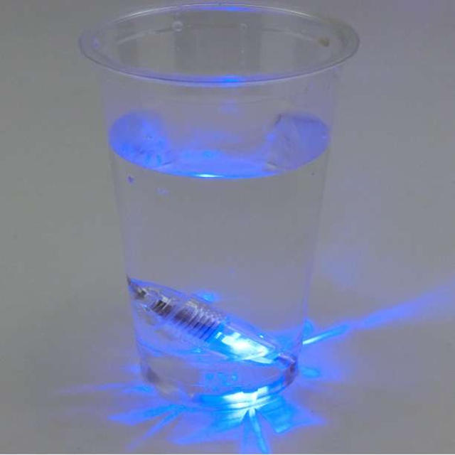 爆釣 水中 LED 集魚灯 イカ釣り 釣具 レインボー 6cm スポーツ/アウトドアのフィッシング(その他)の商品写真