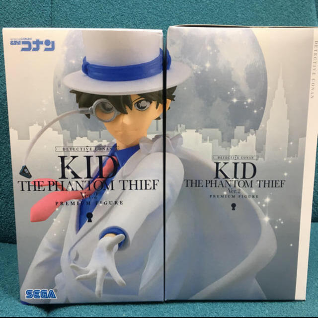 BANPRESTO(バンプレスト)の名探偵コナン 怪盗キッド プレミアムフィギュア 2体セット エンタメ/ホビーのフィギュア(アニメ/ゲーム)の商品写真