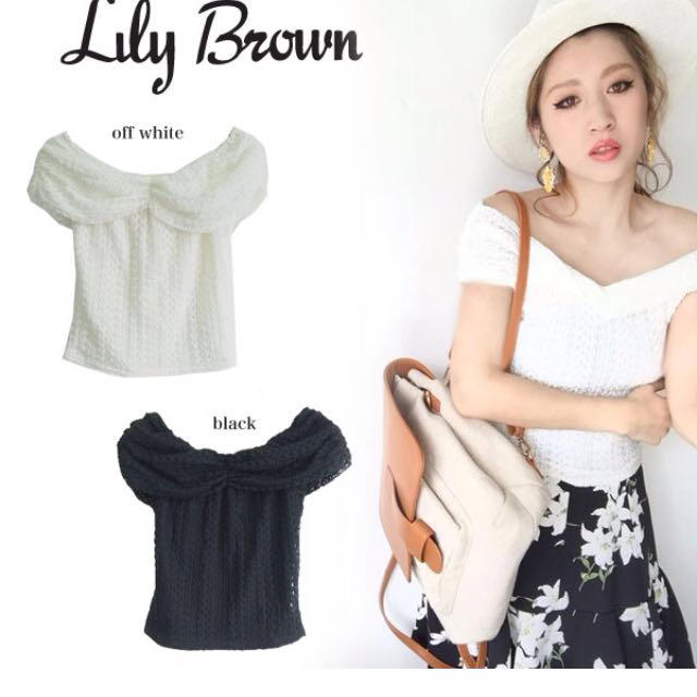 Lily Brown(リリーブラウン)の新作！Lily Brown! レディースのトップス(シャツ/ブラウス(半袖/袖なし))の商品写真