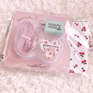 マジェスティックレゴン(MAJESTIC LEGON)の【MAJESTIC LEGON】cherryモバイルグッズ(バッテリー/充電器)