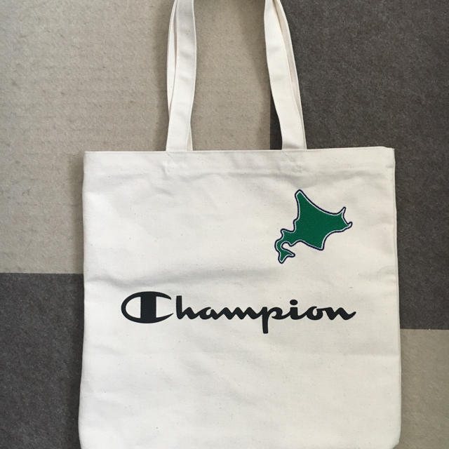 Champion(チャンピオン)のchampion トートバック［非売品］ エンタメ/ホビーのコレクション(ノベルティグッズ)の商品写真