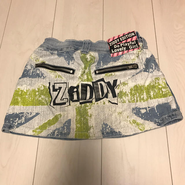 ZIDDY(ジディー)のziddy デニムスカート ミニスカート キッズ/ベビー/マタニティのキッズ服女の子用(90cm~)(スカート)の商品写真