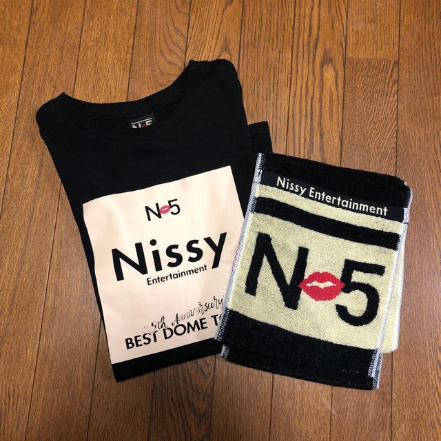 Nissy 5thお祝いT 、マフラータオル