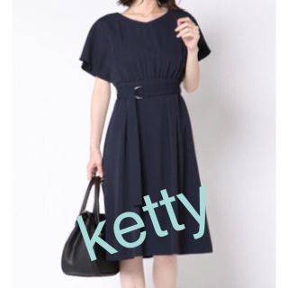 ケティ(ketty)の❤️ketty❤️ ネイビーワンピース サイズ3⭐️新品⭐️(ひざ丈ワンピース)